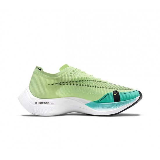 Dámské/Pánské Nike ZoomX VaporFly NEXT Green and Blue Obuv 