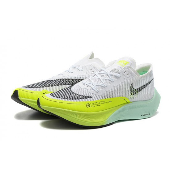 Dámské/Pánské Nike ZoomX VaporFly NEXT White Yellow Obuv 