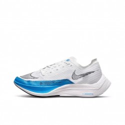 Dámské/Pánské Nike ZoomX VaporFly NEXT White and Blue Obuv 