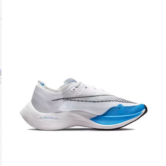 Dámské/Pánské Nike ZoomX VaporFly NEXT White and Blue Obuv 