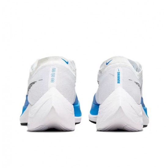 Dámské/Pánské Nike ZoomX VaporFly NEXT White and Blue Obuv 