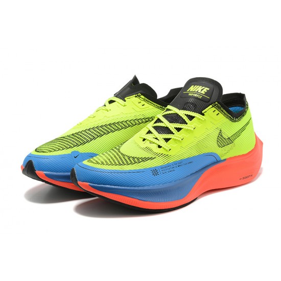 Dámské/Pánské Nike ZoomX VaporFly NEXT Yellow Blue Obuv 